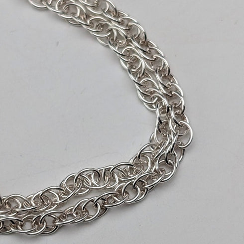 1977 年英國純銀週年紀念錠吊墜 30 克,純銀項鍊